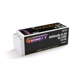 14.8V 8000mAh 4S 130C LiPo Battery, 5mm Bullets (TRUGGY)