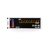 14.8V 8000mAh 4S 130C LiPo Battery, 5mm Bullets (TRUGGY)