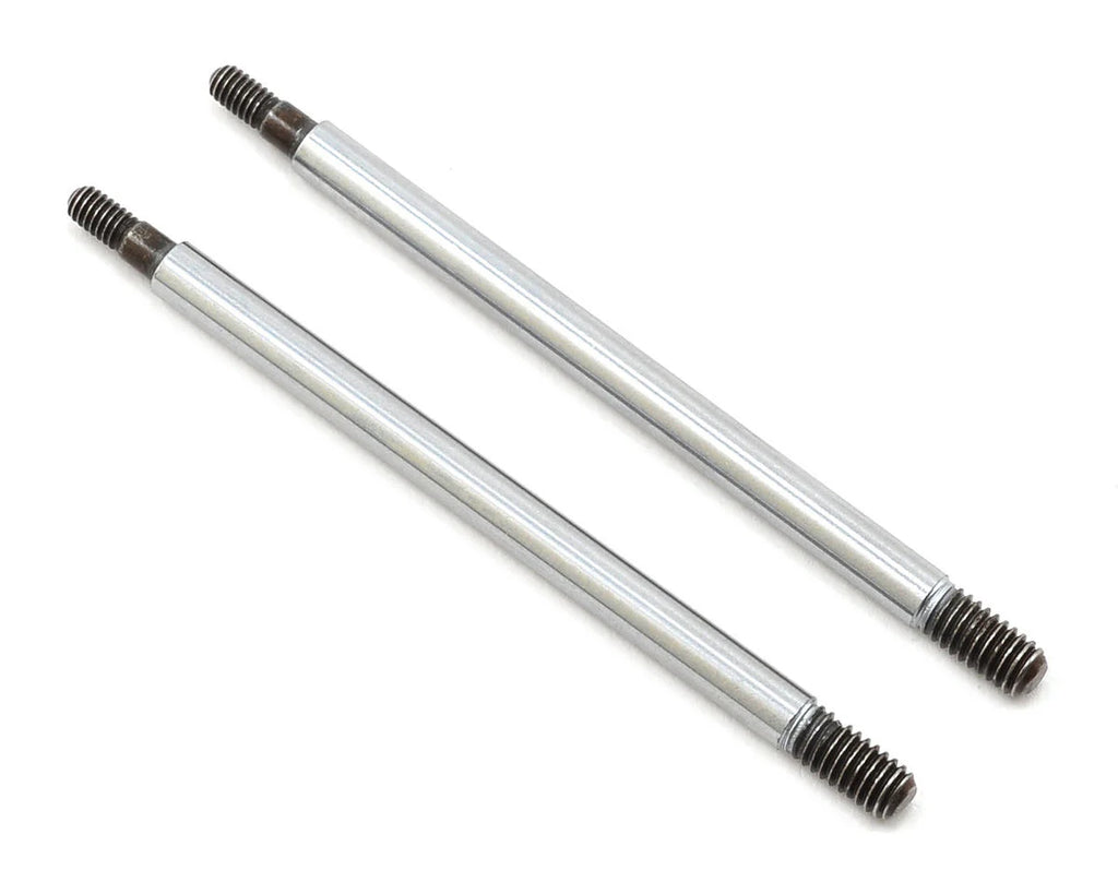 Team Associated 33.5mm RC8 B/T 3/4 Factory Team "Chrome Finish" Front Shock Shaft (2)