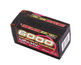 Gens Ace Redline 2.0 4S Shorty LiHV Battery 140C (15.2V/6000mAh) w/5mm Bullets (Buggy)