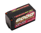 Gens Ace Redline 2.0 4S Shorty LiHV Battery 140C (15.2V/6000mAh) w/5mm Bullets (Buggy)