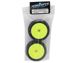 JConcepts Dirt Bite 1/8 Off-Road Buggy Pre-Mounted Tires (2) (Yellow) (Green)