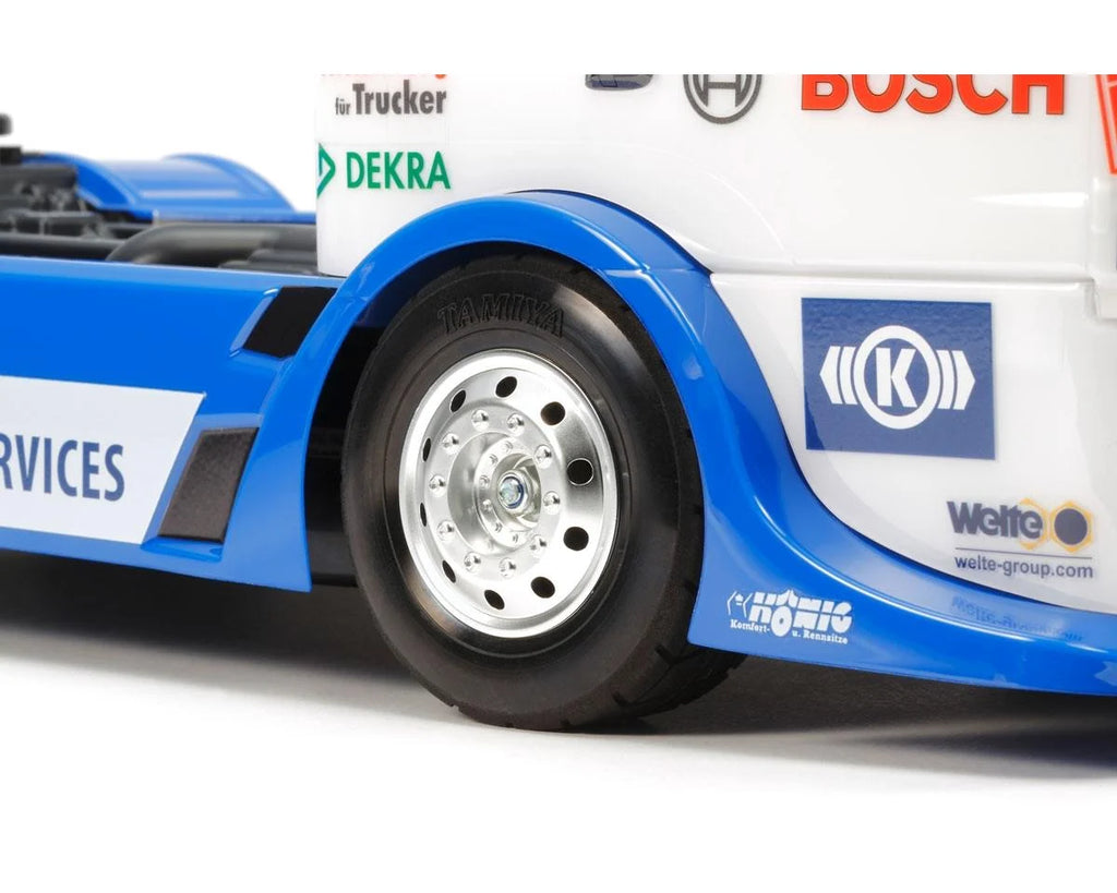 Tamiya Team Hahn Racing MAN TGS 1/14 4WD On-Road Euro Truck (TT-01 Tamiya Team Hahn Racing MAN TGS 1/14 4WD On-Road Euro Truck (TT-01