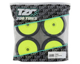 TZO Tires 402 1/8 Buggy Non-Glued Tire Set (Yellow) (4) (Ultra Soft)