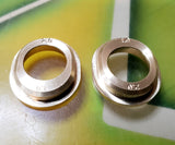 +10 Gram Brass : Team Associated 6 Series Differential Height Inserts