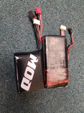 1/5 Scale MOD Lightweight 2800 Mah 4-Cell Receiver Pack Losi 5T 1.0 / 2.0 & Kraken Vekta Hitec 1000 / 1005 / 1100 (#19550)