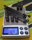 MOD TLR 22x-4 Elite - Full Kit F/C/R - Bi-Metal Aluminum Skinny Bone Puck Kit F/R Motor Compatible #20500