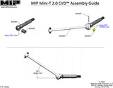 #20060 - MIP Shiny CVD Kit, Losi Mini-T / B 2.0 Series