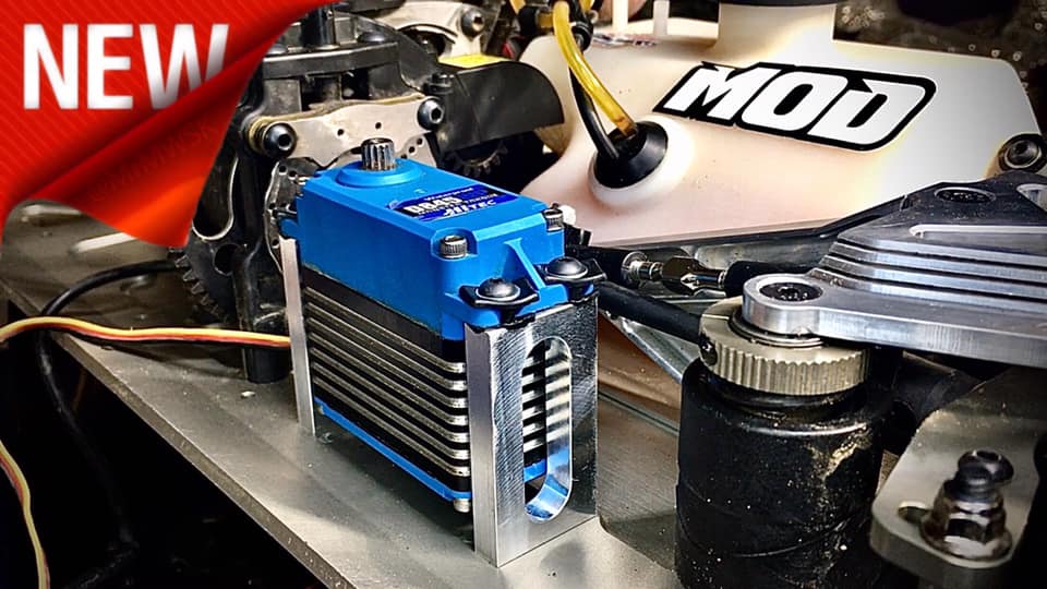 Aluminum Standard Size Servo Mounts for Losi 5B / 5T 1.0 / 2.0