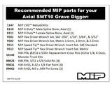 MIP X-Duty™, Center Drive Kit, 120mm to 145mm w/ 5mm Hubs, Axial SMT10 Monster Trucks #18190