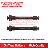 VITAVON HD Steel 45# Steering Post Set (2) For Losi 5iveT 5ive B LOSB2551 - Vitavon - 5T20054