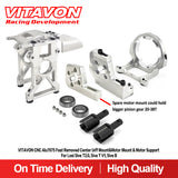 VITAVON CNC Alu7075 Fast Removed Center Diff Mount&Motor Mount & Motor Support For Losi 5ive T2.0, 5ive B - Vitavon - 5T00061