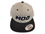 Snap Back Hat - Flat Bill - MOD - Choose Color