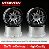 VITAVON CNC Aluminum 1/5 Bead Lock Wheel 70MM Wide For Vekta Losi Baja 5B,DBXL 1/5 - Vitavon - 5B00033