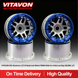 VITAVON CNC Aluminum 1/5 Bead Lock Wheel 70MM Wide For Vekta Losi Baja 5B,DBXL 1/5 - Vitavon - 5B00033
