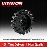 VITAVON HD Steel #45 17T 18T 19T 20T Pinion Gear Engine Gear 1.5 Mod For Losi 5T 5B Gas - Vitavon