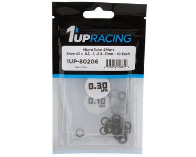 1UP Racing MicroTune Shim Assortment Set (5mm) (0.05/0.1/0.2/0.3) - 1UP80206