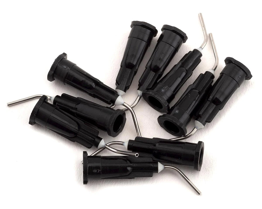 1UP Racing HD Curved Steel CA Glue Tips (Medium Glue) (10) - 1UP10203