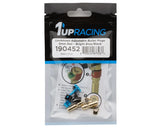 1UP Racing "Lockdown" Adjustable Bullet Plug Grips w/5mm Bullets (Bright Blue/Black) - 1UP190452