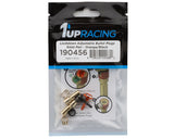 1UP Racing "Lockdown" Adjustable Bullet Plug Grips w/5mm Bullets (Orange/Black)