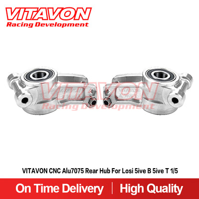 VITAVON Losi 1/5 5B 5T CNC alu7075 Rear Hub - Vitavon - 5B00004