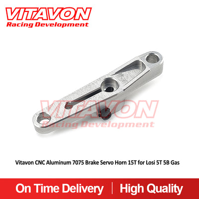 Vitavon CNC Aluminum 7075 Brake Servo Horn 15T for Losi 5T 5B Gas - Vitavon - 5T00065