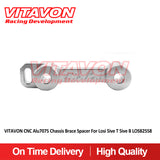 VITAVON CNC Alu7075 Chassis Brace Spacer For Losi 5iveT 5ive B LOSB2558 - Vitavon - 5T20056