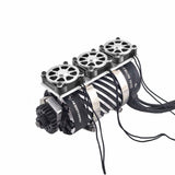 VITAVON CNC Alu7075 Triple 40mm Fan Holder & Belt Lock dia 56-70mm with 40mm Fan&Fan cover - Vitavon - VT00039