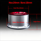 VITAVON CNC Aluminum 1/5 Bead Lock Wheel 70MM Wide For Vekta Losi Baja 5B,DBXL 1/5 - Vitavon - 5B00033