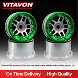 VITAVON CNC Aluminum 1/5 Bead Lock Wheel 70MM Wide For Vekta Losi Baja 5B,DBXL 1/5 - Vitavon - 5B00033