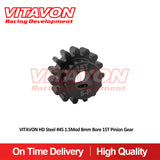 VITAVON Pinion Gear 8mm D bore 1.5Mod15/16/17/18/19/20/21/22/23/24/25/26/30/33T CNC HD 45# for X-MAXX / DBXL / 5B - Vitavon - XMAXX78