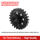 VITAVON Pinion Gear 8mm D bore 1.5Mod15/16/17/18/19/20/21/22/23/24/25/26/30/33T CNC HD 45# for X-MAXX / DBXL / 5B - Vitavon - XMAXX78