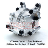 VITAVON CNC ALU Front Bulkhead Diff Gear Box for Losi 1/5 5ive-T 5B LOSB2541 - Vitavon - 5T00002