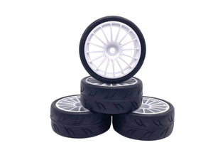RIDE 24mm Treaded tires set Pre Glued on 16 Spoke Wheels 36071 FWD Spec Class/USGT - RJR36071