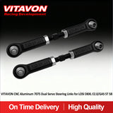 VITAVON CNC Aluminum 7075 Dual Servo Steering Links for LOSI DBXL E2.0/GAS 5T 5B - Vitavon - DBXL033