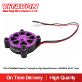 VITAVON 40MM Powerful Cooling Fan High Speed Rotation 16000RPM 40*40*10mm - Vitavon - VT00015