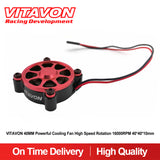 VITAVON 40MM Powerful Cooling Fan High Speed Rotation 16000RPM 40*40*10mm - Vitavon - VT00015