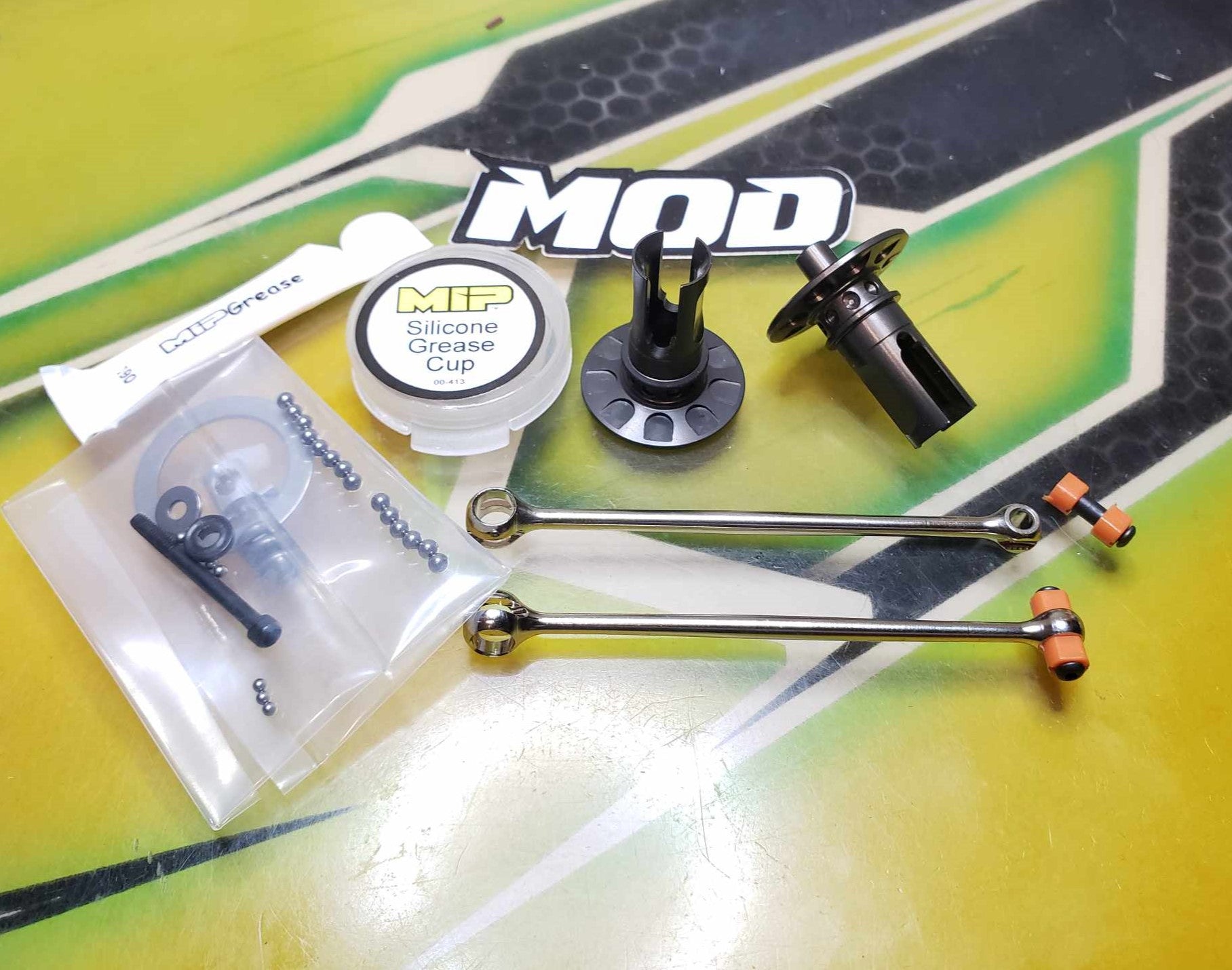 Ball Diff Spring Setup MOD AE B7 Ball Diff 1.25 Puck System #24540 | Matt Olson Designs