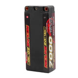 Gens ace 7000mAh 2S 140C 7.6V(HV) Mid-size Lipo Battery | 5.0mm bullet | Redline 2.0