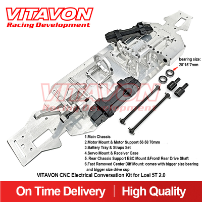 VITAVON CNC Electrical Conversation Kit for Losi 5T 2.0 - Vitavon - 5T20037