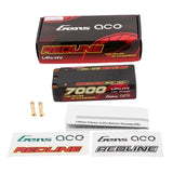 Gens ace 7000mAh 2S 140C 7.6V(HV) Mid-size Lipo Battery | 5.0mm bullet | Redline 2.0
