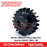 VITAVON Pinion Gear 8mm D bore 1.5Mod15/16/17/18/19/20/21/22/23/24/25/26/30/33T CNC HD 45# for X-MAXX / DBXL / 5B - Vitavon - XMAXX78