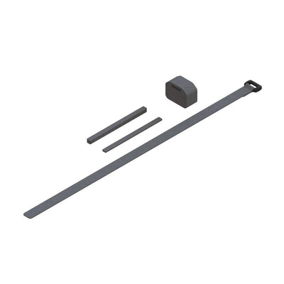 Battery Strap Set for 200mm Chassis: GROM, LOSI NASCAR - ARA-1418