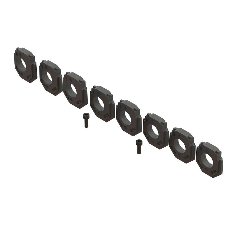 Motor Mount Set (8), LOSI NASCAR - ARA320744