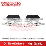 VITAVON CNC Alu 7075 Rear Lower Arms For Losi 5ive T 2.0 - Vitavon - 5T20028