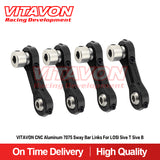 VITAVON CNC Aluminum 7075 Sway Bar Links For LOSI 5ive T 5ive B - Vitavon - 5T00035