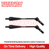 VITAVON CNC HD 45# Steel Ball Drive Shaft Set For LOSI 5ive T 2.0 Sell As a Pair - Vitavon - 5T20044