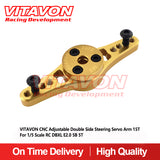 VITAVON CNC Alu7075 Adjustable Double Side 15T Servo Arm For Losi DBXL/5B/5T - Vitavon - DBXL085