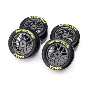 Goodyear Eagle Mounted Tires, Medium (4): NASCAR - LOS-1914