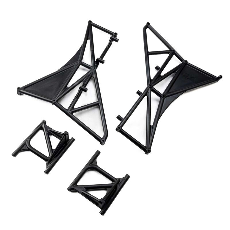 Fender Mounts and Cage, Rear, Left/Right: 5IVE-T 3.0 - LOS-3629